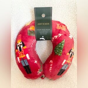 NWT Artemis Design Co. Kids Travel Pillow-Nutcracker